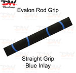 Load image into Gallery viewer, EVA Evalon 10" Straight rod grip with Blue colour inlay design