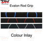 Load image into Gallery viewer, EVA Evalon 10" rod grip with colour inlay design 3 colours