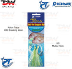 Load image into Gallery viewer, Snapper snatcher by Pioneer Tackle Big Ocean snapper self set snapper rig Pearl & Chaetreuse colour 6/0 hook size