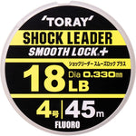 Load image into Gallery viewer, Toray Shock Leader Nano Slit Smooth Lock + | Fluorocarbon Leader
