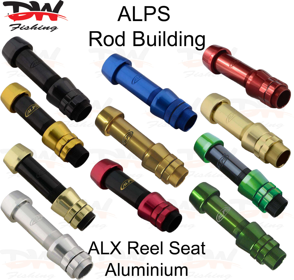 ALPS ALX Heavy Duty Alloy Reel Seat | Rod Building | Dave's Tackle Bag
