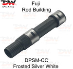 Load image into Gallery viewer, Fuji DPSM reel seat Fuji economy reel seat Frosted silver white Stainless steel hoods