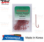 Load image into Gallery viewer, Youvella, 2x strong chemically sharpened Carlisle long shank hook