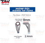 Load image into Gallery viewer, Fuji Rod Tip POT Polished Stainless O Ring Tip