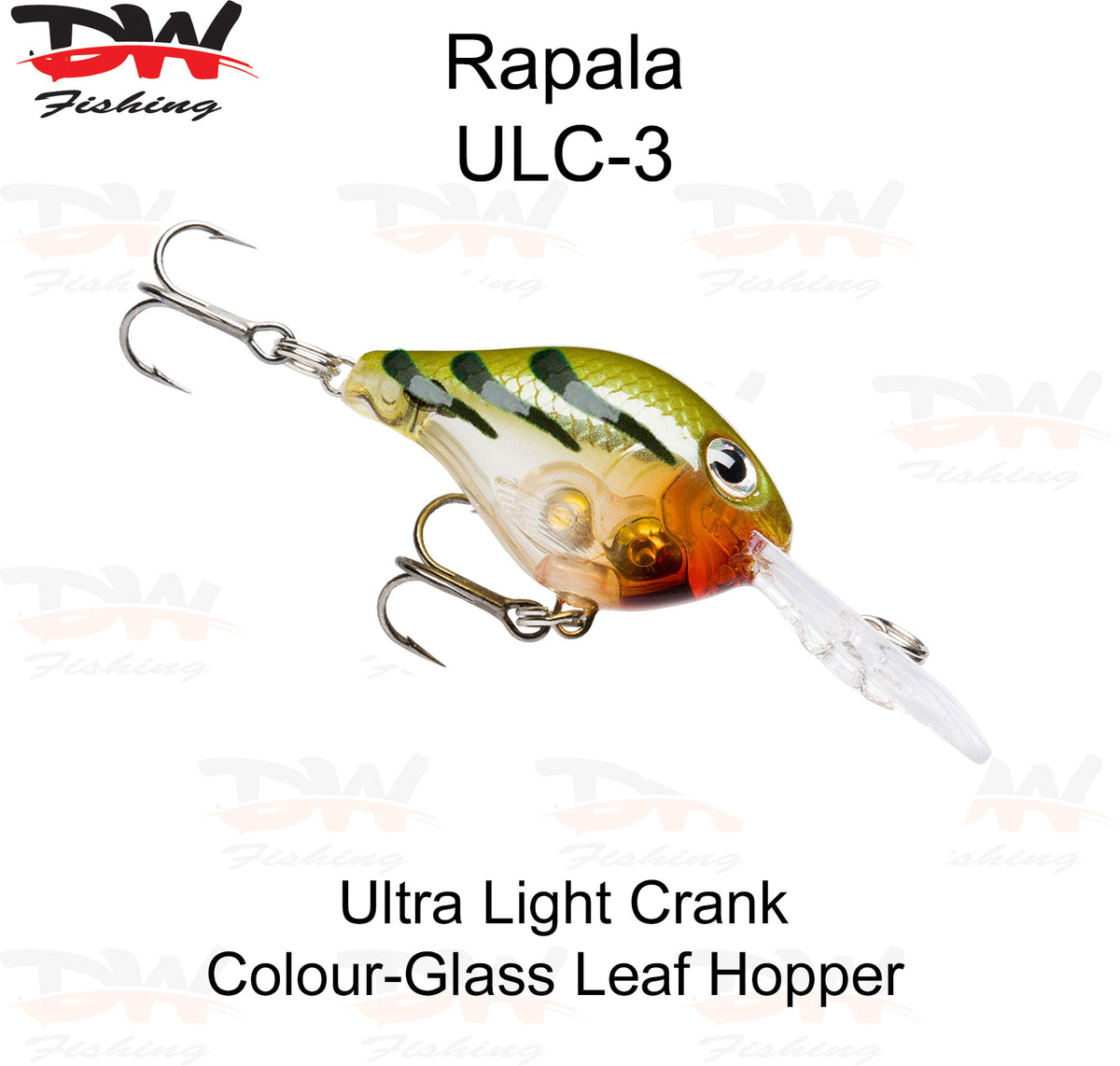 Rapala ULC-3 Ultra light Crankbait, Deep Runner, Lure – Dave's