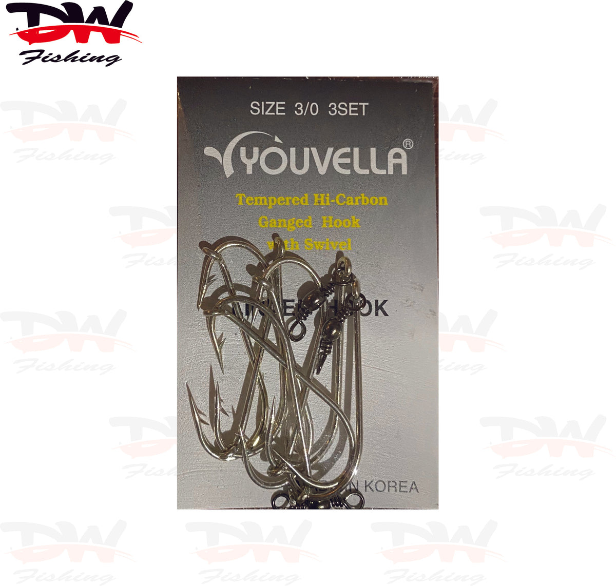 Youvella Ganged Hooks 3 Set