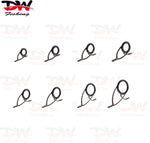 Load image into Gallery viewer, Fuji BCKWAG rod guide frosted black frame guide group