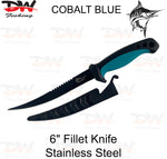 Load image into Gallery viewer, 6 inch Stainless steel fishing filleting knife with protective sheath