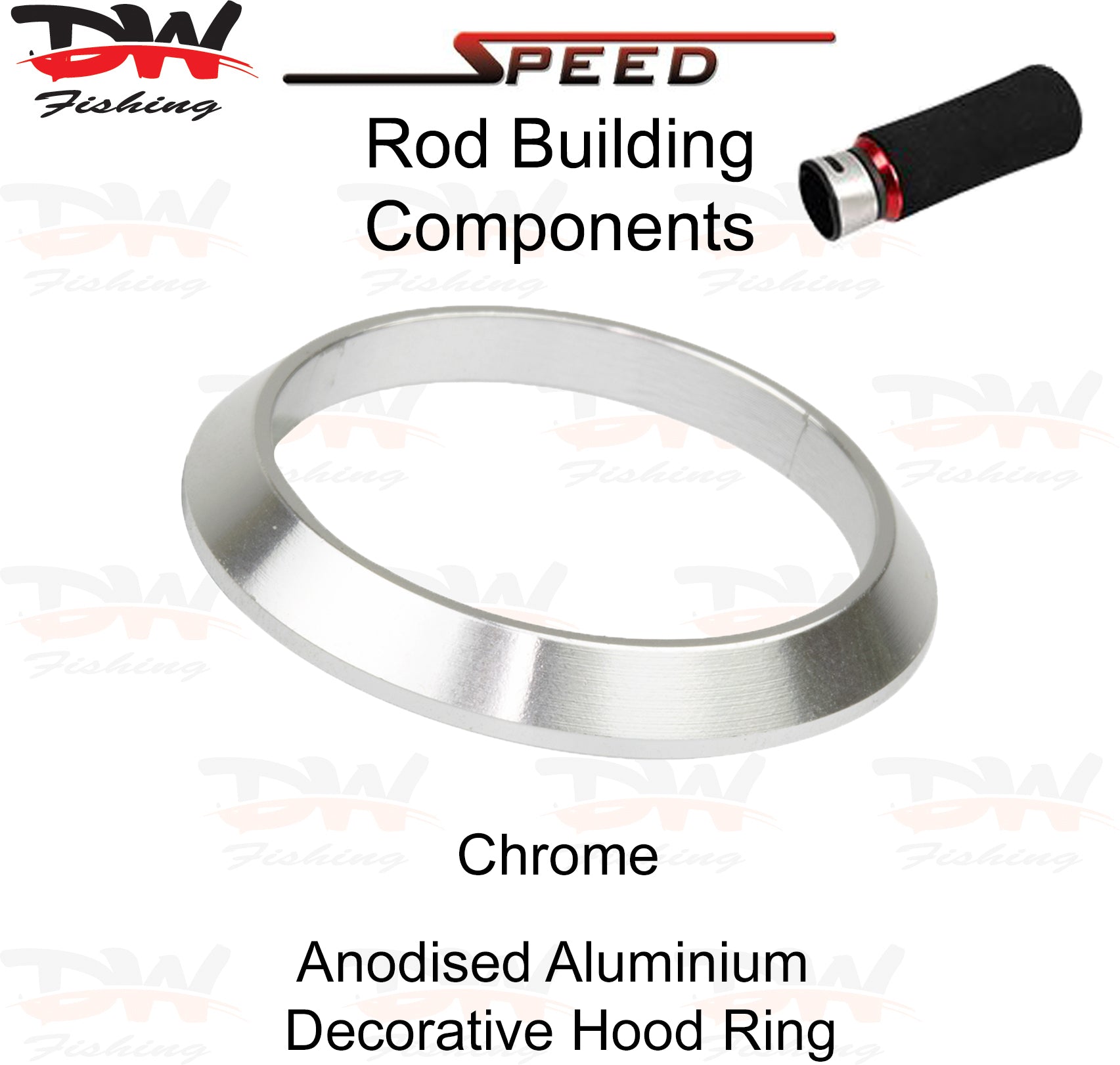 Speed DRK Hood Ring | Speed-Fuji Decorative Anodised Aluminium Winding check