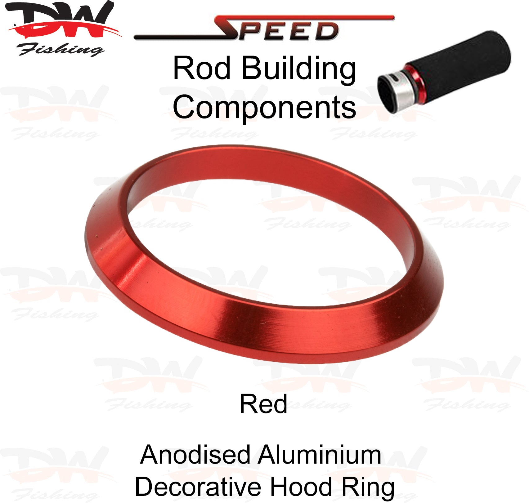 Speed DRK Hood Ring | Speed-Fuji Decorative Anodised Aluminium Winding check