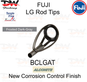 Fuji Rod Tip BCLGAT Frosted Black Alconite Ring Tip