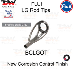 Fuji Rod Tip BCLGOT Frosted Dark Grey O'Ring Tip