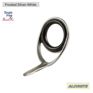 Fuji Rod Guide CCKTAG Alconite Ring Frosted Silver White Single Foot Guide