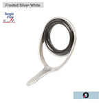 Load image into Gallery viewer, Fuji Rod Guide CCKTOG Frosted Silver White O&#39;Ring Single Foot Light Guide
