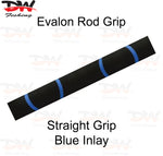 Load image into Gallery viewer, EVA Evalon 10&quot; Straight rod grip with Blue colour inlay design
