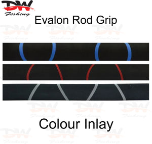 EVA Evalon 10" rod grip with colour inlay design 3 colours