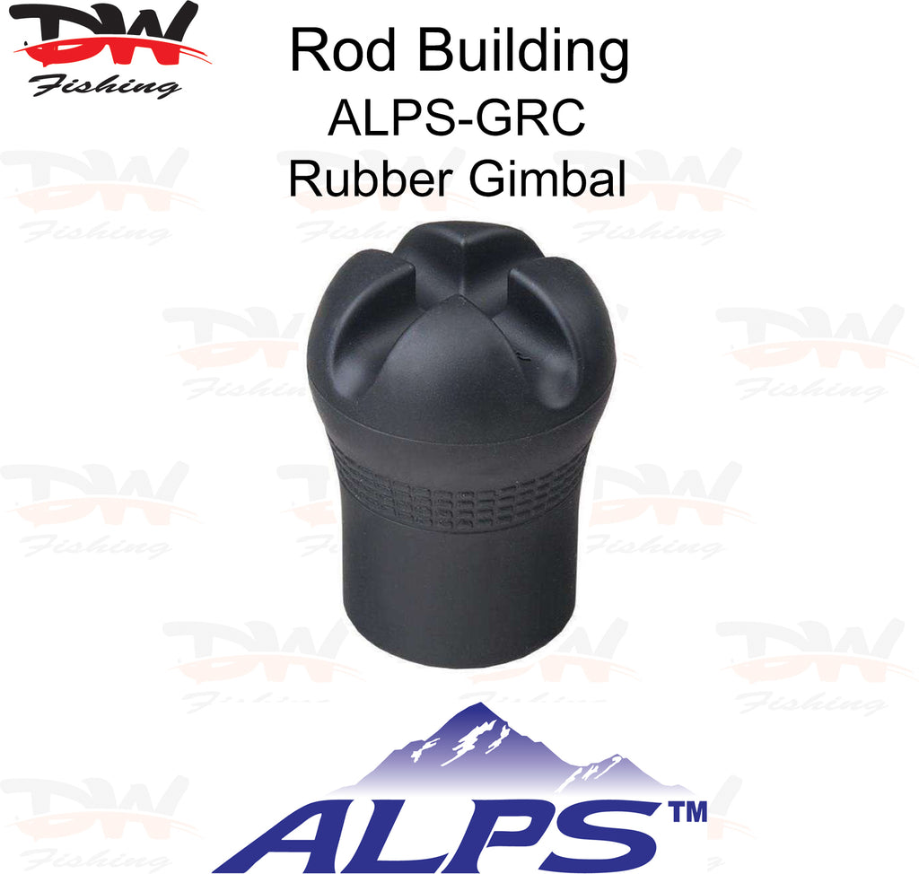 ALPS rubber Gimbal rod butt with Brand below