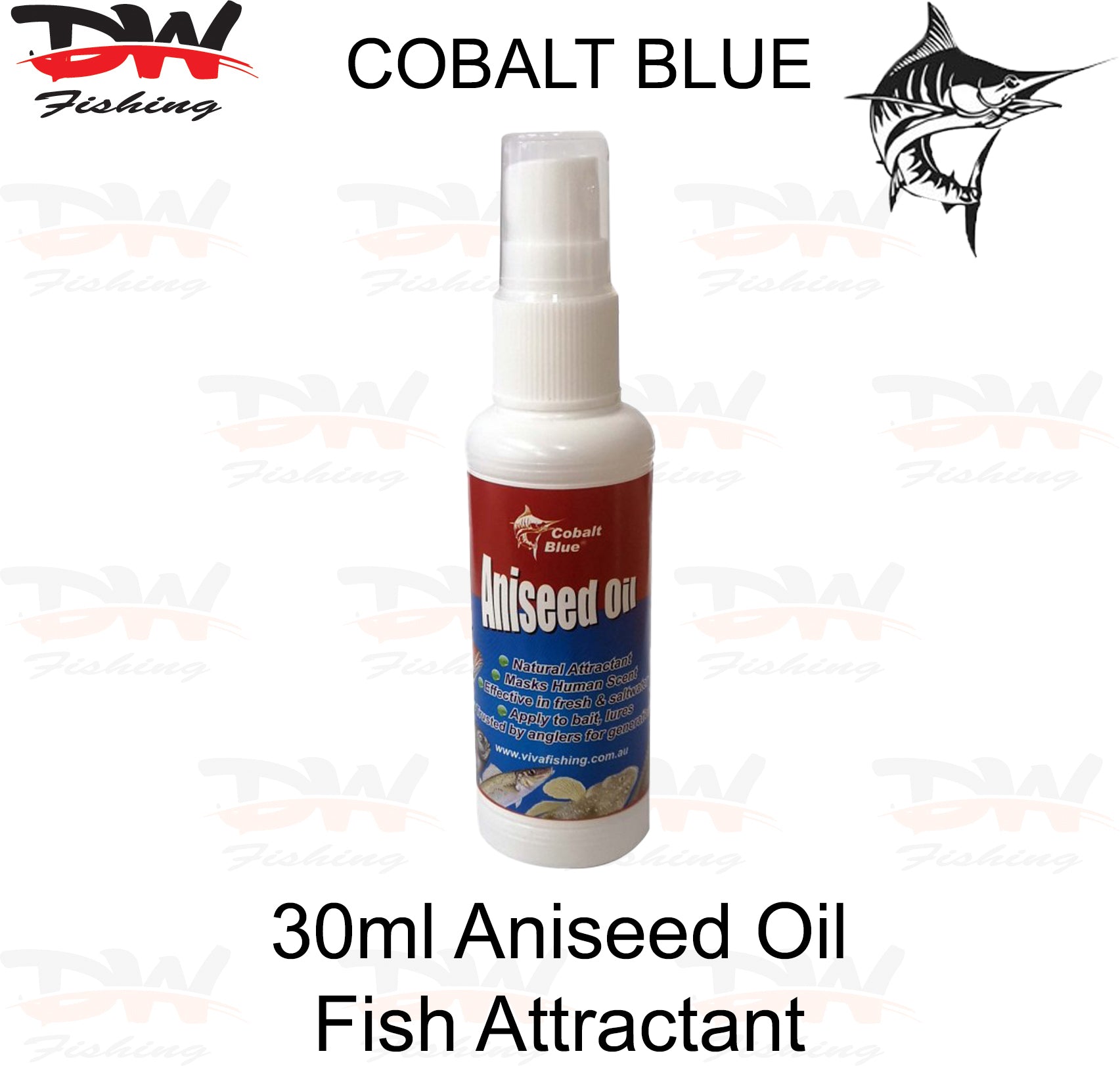 Cobalt Blue Aniseed Oil Fish Attractant