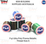 Load image into Gallery viewer, Fuji Rod Binding Thread-Fuji Metallic Prisma Thread- 100 mtr Size A Metallic
