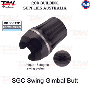 Fuji Rod Butt Swing Gimbal Butt Cap