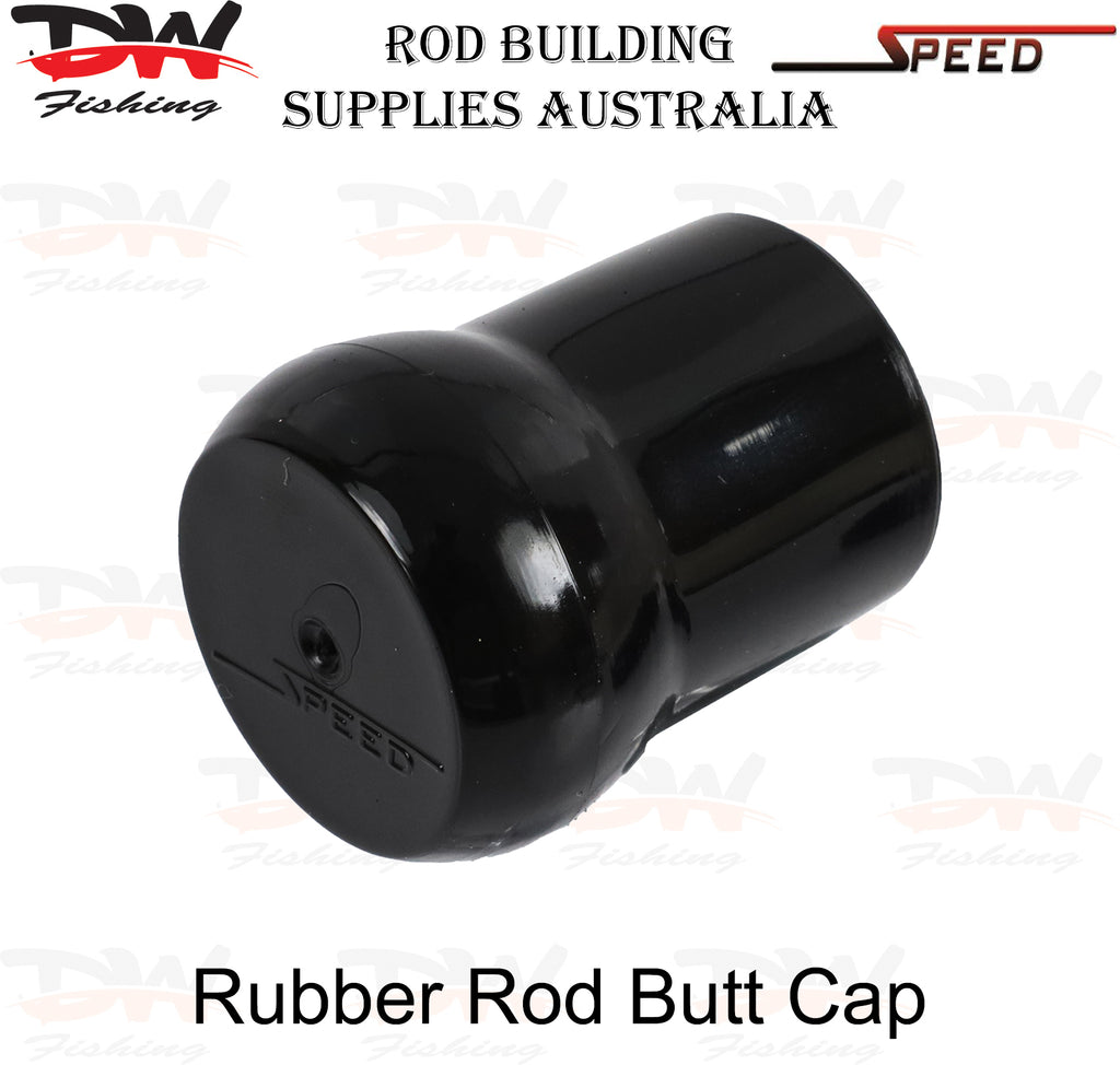 Speed rubber butt cap shaped vinyl butt cap 