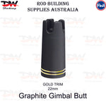 Load image into Gallery viewer, Fuji Gimbal Butt Cap BCGC Graphite fishing Rod Butt cap Gold Trim size 22mm
