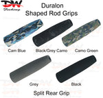 Load image into Gallery viewer, EVA Duralon Split Rear Grip for Fuji Trigger reel seat | Shaped Camo Rod Grip
