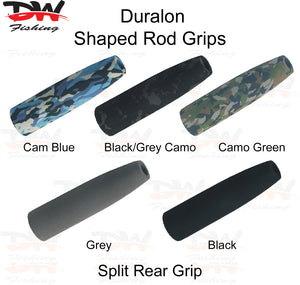 EVA Duralon Split Rear Grip for Fuji Trigger reel seat | Shaped Camo Rod Grip