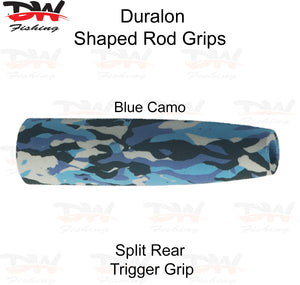 EVA Duralon Split Rear Grip for Fuji Trigger reel seat | Shaped Camo Rod Grip