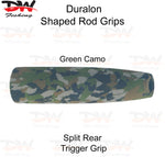 Load image into Gallery viewer, EVA Duralon Split Rear Grip for Fuji Trigger reel seat | Shaped Camo Rod Grip
