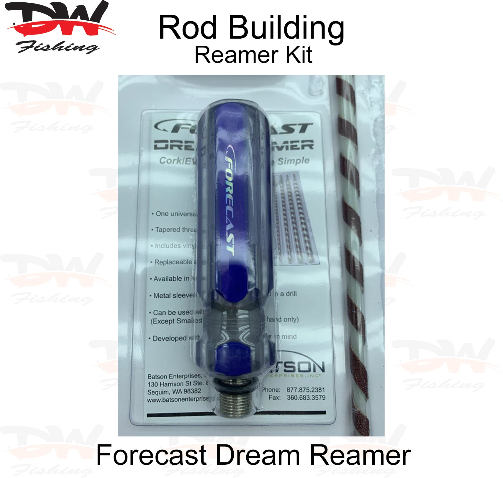 Forecast Dream reamer custom rod building kit Handle