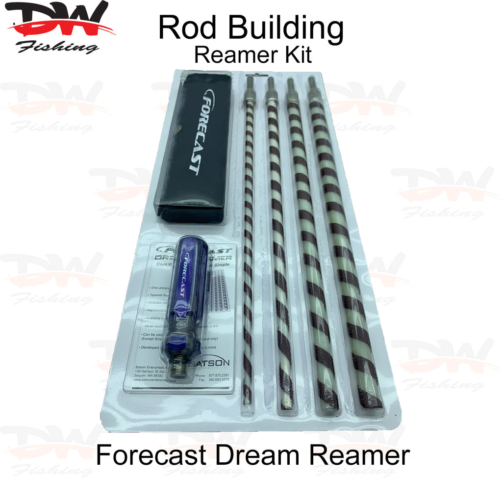 Forecast Dream reamer custom rod building kit complete on DW header