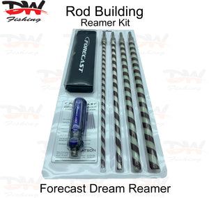 Forecast Dream reamer custom rod building kit complete on DW header