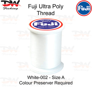 Fuji Poly thread Regular Fuji Ultra poly thread size A White 002