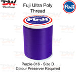 Load image into Gallery viewer, Fuji Poly thread Regular Fuji Ultra poly thread size D colour Purple 016
