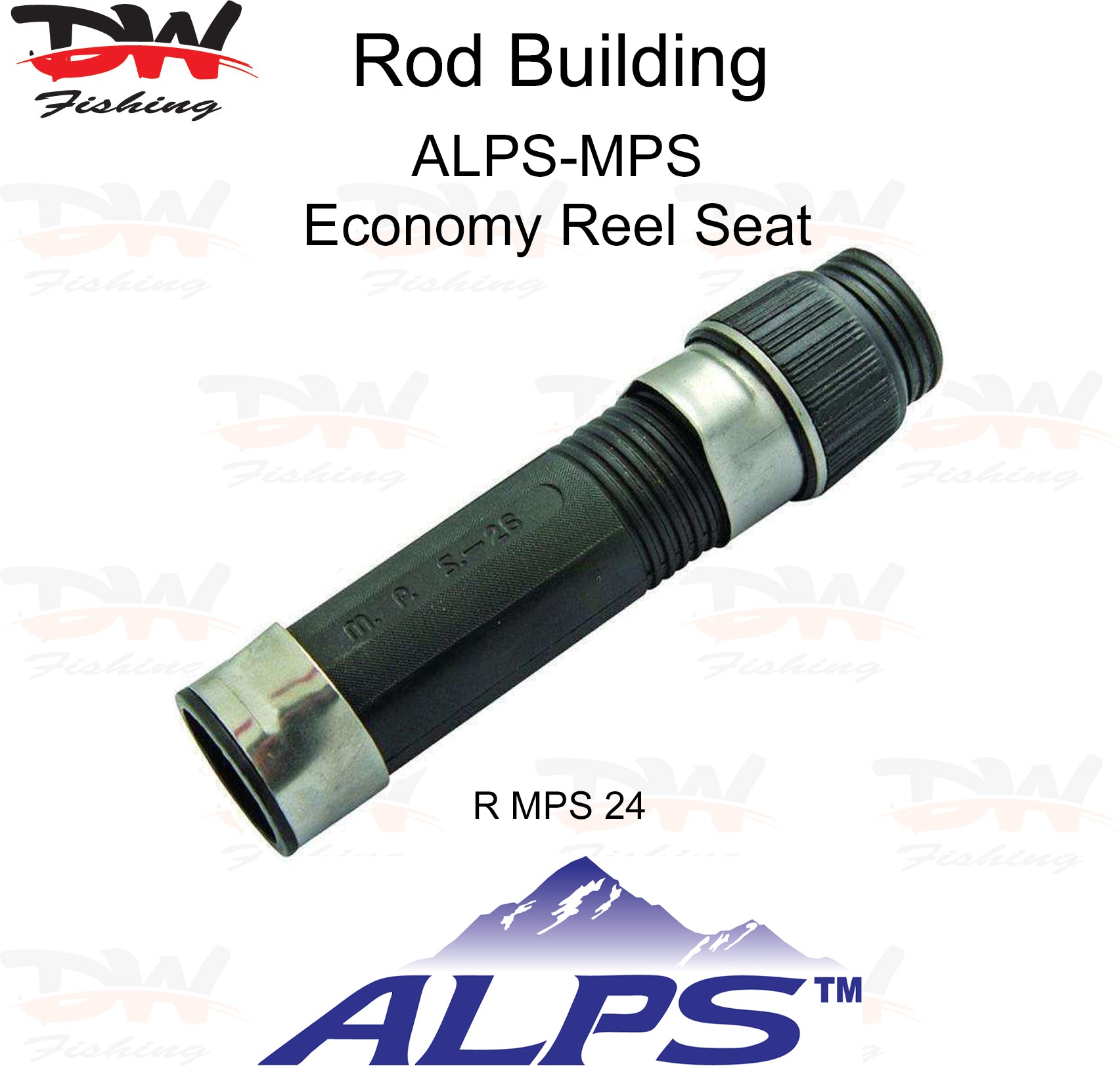 ALPS MPS economy reel seat size 24 with ALPS logo below
