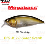 Load image into Gallery viewer, Megabass Big-M 2.0 floating hard body diving lure- single lure colour PM Ghost Ayu

