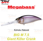 Load image into Gallery viewer, Megabass Big-M 7.5 floating hard body diving lure- single lure colour Kohoku Natural

