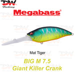 Load image into Gallery viewer, Megabass Big-M 7.5 floating hard body diving lure- single lure colour Mat Tiger
