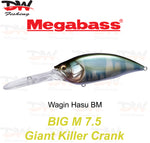 Load image into Gallery viewer, Megabass Big-M 7.5 floating hard body diving lure- single lure colour Wagin Hasu BM
