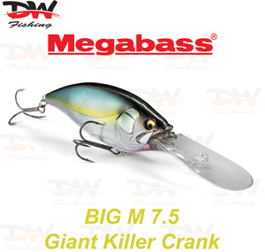 Megabass Big-M 7.5 floating hard body diving lure cover picture