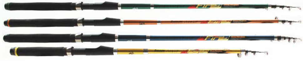 Telescopic Fiberglass Travel fishing Rod | Dave's Tackle Bag