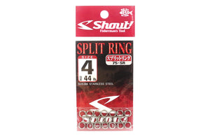Shout 75-SR Split Ring  Stainless Steel split ring Size 4