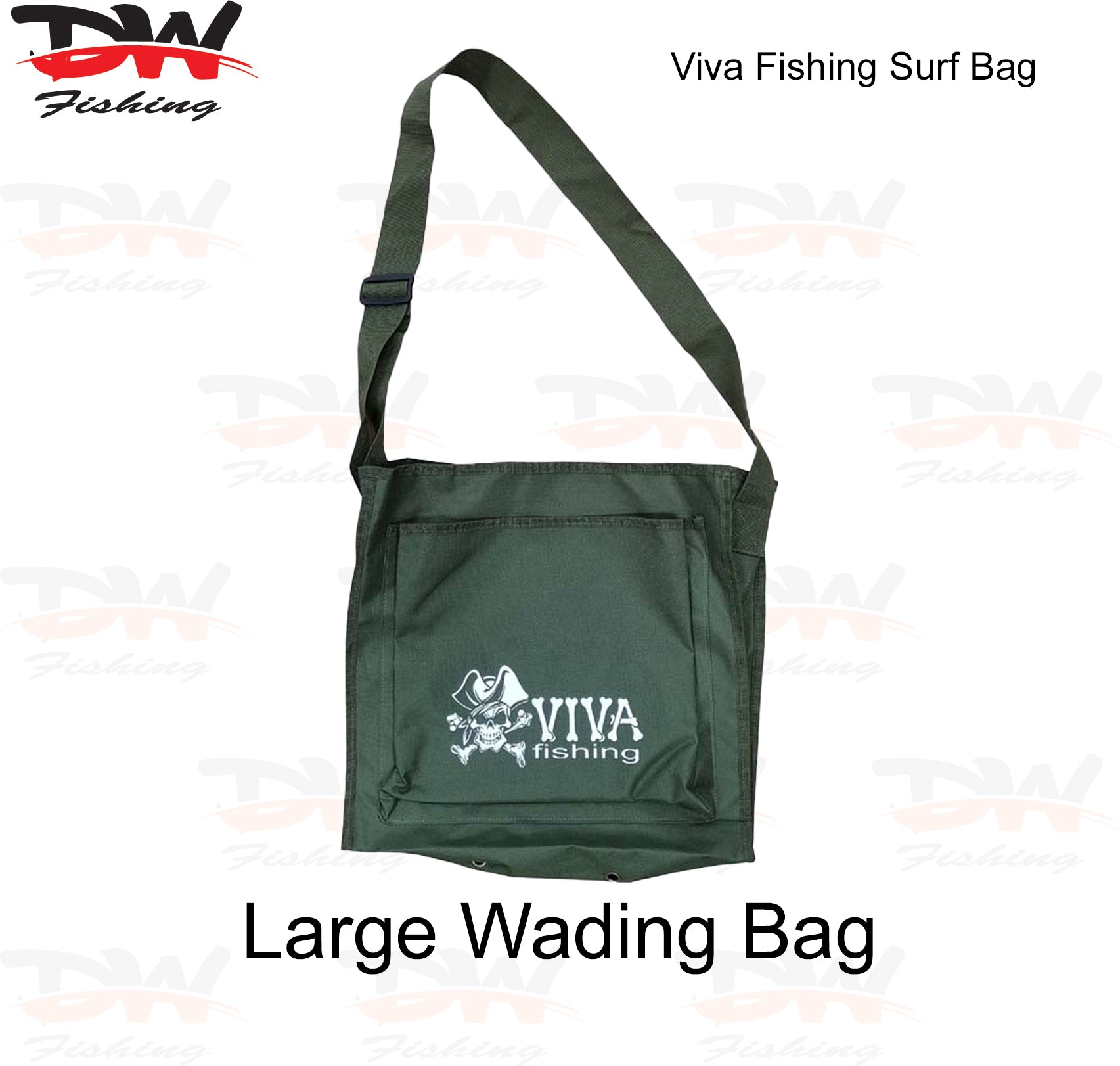 Viva Fishing Wading Bag | Surf Fishing Shoulder Bag | Deluxe Wading Bag
