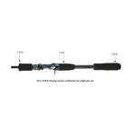 Load image into Gallery viewer, EVA Evalon Foam Rod Grip | Shaped Split  Rear Grip 80mm M4 A Series
