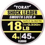 Load image into Gallery viewer, Toray Shock Leader Nano Slit Smooth Lock + | Fluorocarbon Leader

