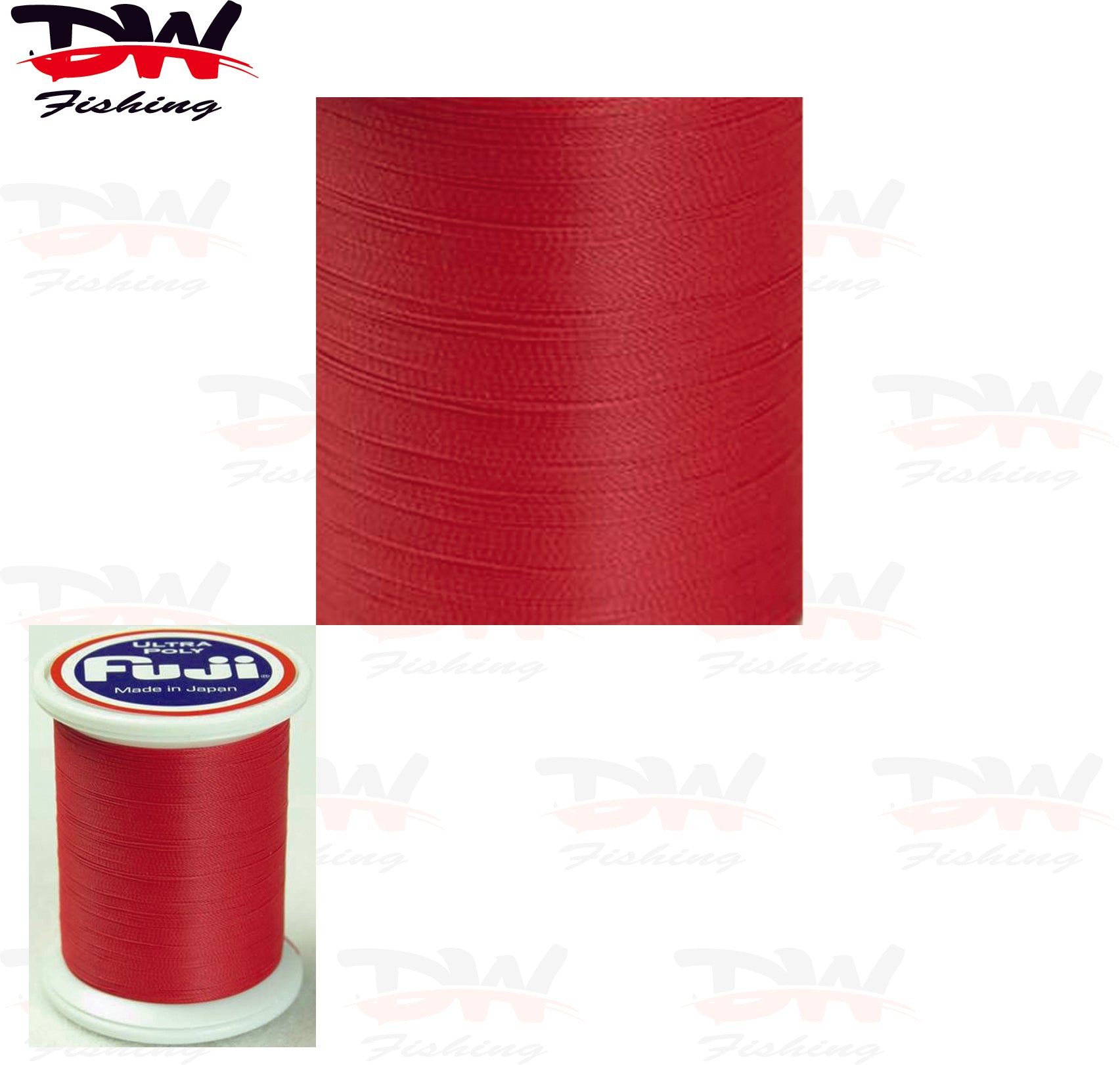 Fuji Poly Thread, Size A NOCP 100mtrs 25 Colours