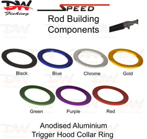 Speed DRT Aluminium winding check group colours fuji rod building components