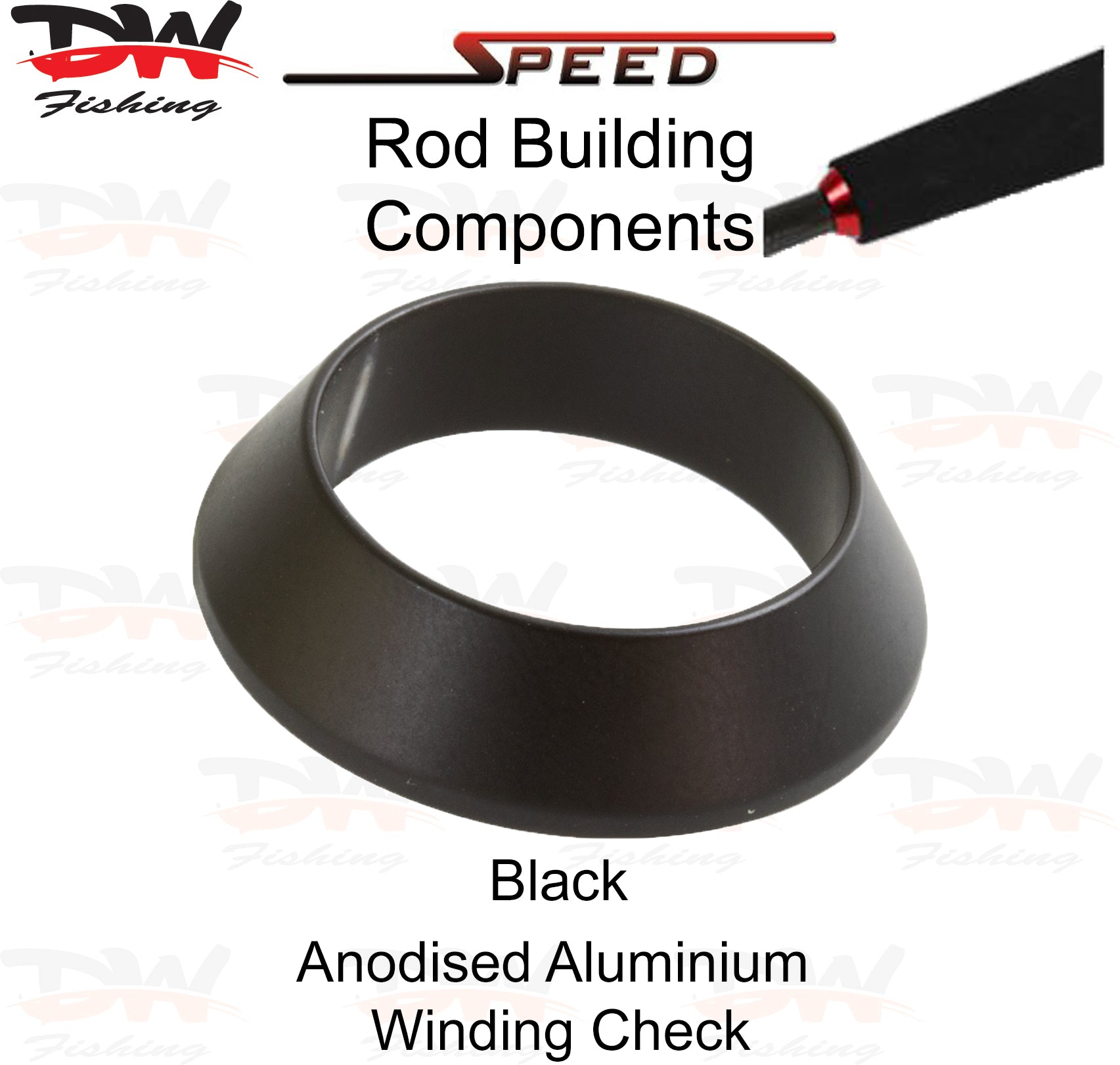 Speed WCF Aluminium winding check colour black