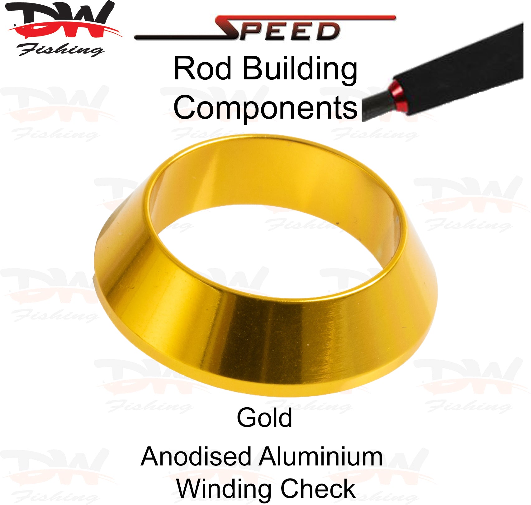 Speed WCF Aluminium winding check colour Gold